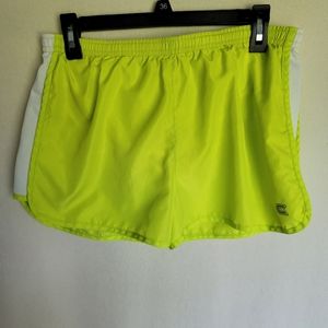 Runner neon shorts, size M